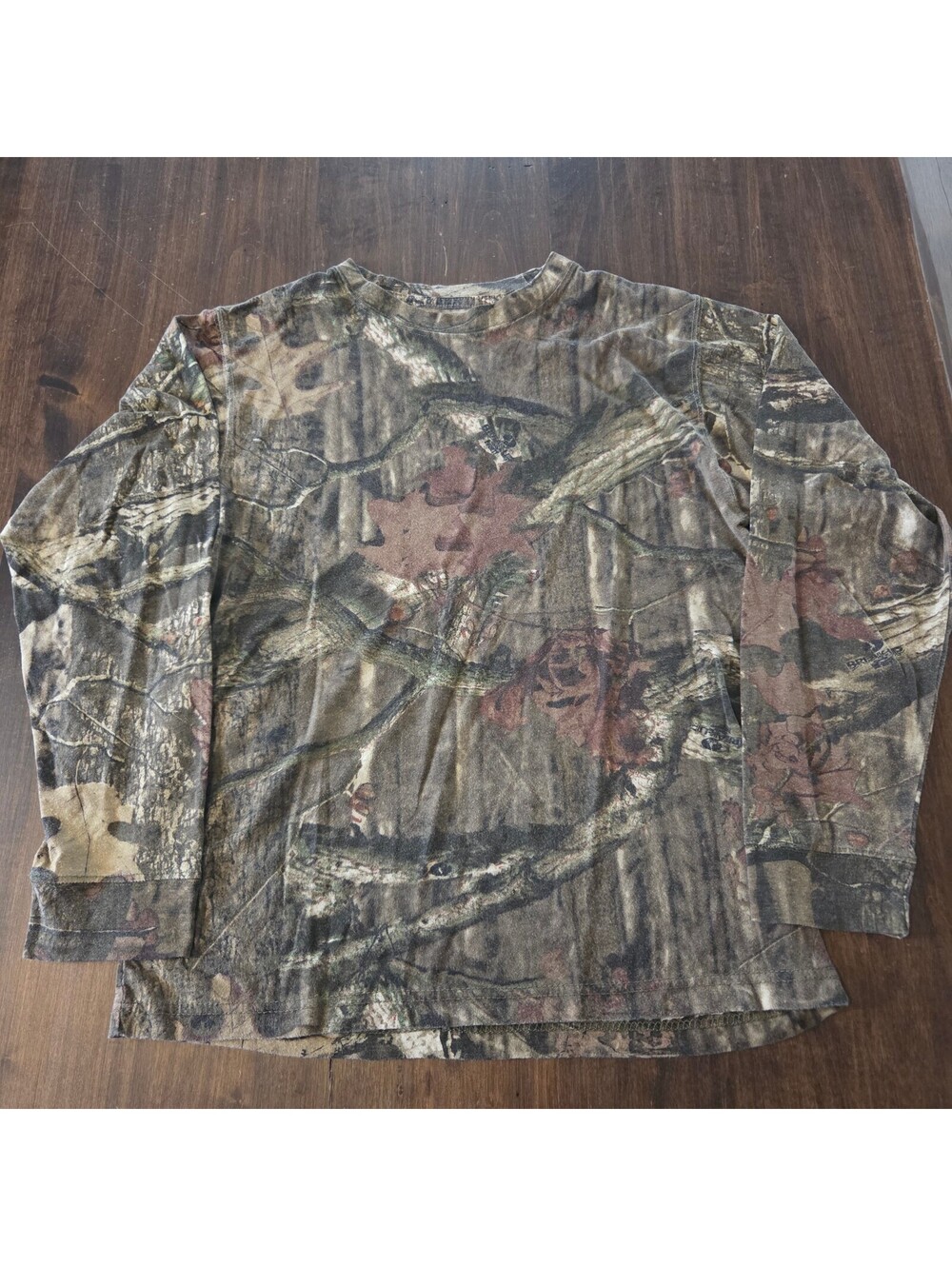 Mossy Oak Camouflage Long Sleeve T Shirt